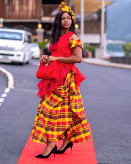 Madras dress