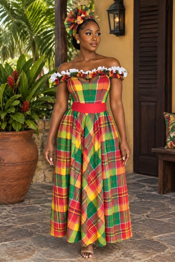 sweetheart creole dress